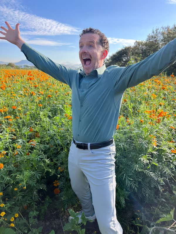 October 2023 - Day one of filming - “Where the science begins!” Puebla, Mexico.