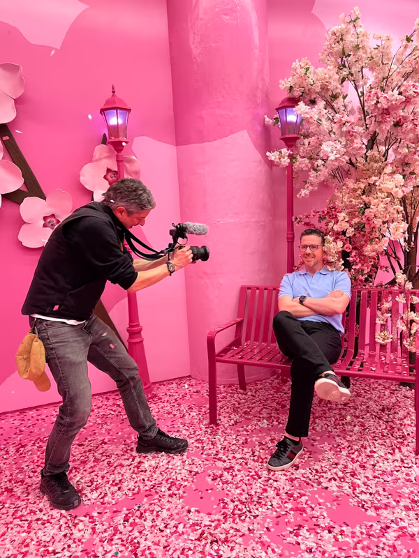 No idea why the director brought me here, but it was fun!